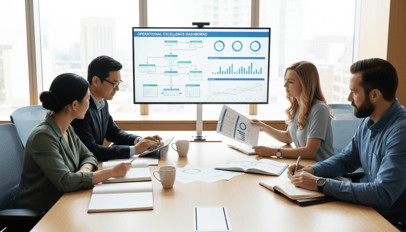 Healthcare consultant in professional meeting with provider